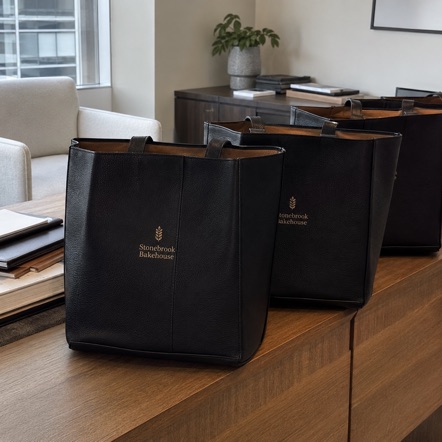 Custom banker bags for consulting firms